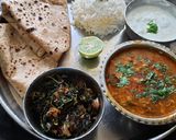 A picture of step 17 of Veg lunch thali.
