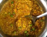 A picture of step 3 of PavBhaji Sandwich waffles.