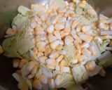 Foto langkah ke 1 dari resep Tumis sawi putih jagung tahu.