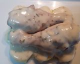 Foto del paso 7 de la receta Muslos de pollo con bechamel al orégano y tomates secos