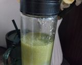 A picture of step 2 of Amla Coriander juice.