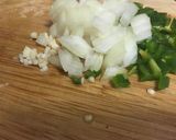 A picture of step 2 of Chorizo Quesadillas.