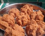 Foto langkah ke 8 dari resep Bolu Kukus Gula Merah (dengan tepung protein tinggi).