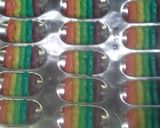 Foto langkah ke 3 dari resep Lidah kucing rainbow.