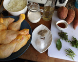 Foto del paso 1 de la receta: Pollo al coñac y vino blanco con boniatos asados