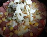 Hình bước làm 2 của món Pizza táo