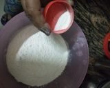 A picture of step 1 of Plain Naan.