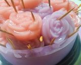 Foto langkah ke 4 dari resep Buket Puding Bunga.