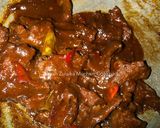 Foto langkah ke 6 dari resep Bistik Daging Simpel.