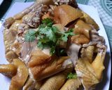 Hình bước làm 2 của món Xôi bắp đậu phộng