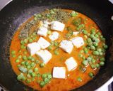 A picture of step 7 of Cheesy Matar Paneer.