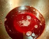A picture of step 3 of Rose Sherbet Syrup.