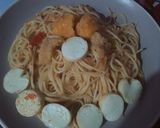 Foto langkah ke 5 dari resep Spaghetti Rambak Telur.