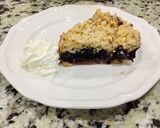A picture of step 3 of Blueberry Crumble.