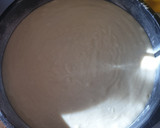 A picture of step 6 of Basbousa#4weeks challenge.