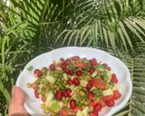 A picture of step 1 of Sprouts salad.
