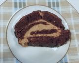 Φωτογραφία βήματος 18 της συνταγής Swiss roll νηστίσιμο με μπισκότα κανέλας !