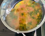A picture of step 5 of Farali soup.