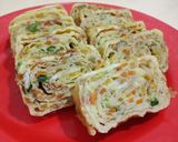 Foto langkah ke 5 dari resep Telur Gulung Korea.