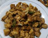Foto langkah ke 3 dari resep Oseng tahu tempe praktis.