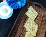 सूजी केसर की हलवा बर्फी(suji kesar ki halwa burfi recipe in hindi_ रेसिपी चरण 3 फोटो