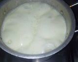 A picture of step 2 of Homemade condense milk.