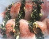 Foto del paso 6 de la receta Pechuga de pollo al horno rellena de Kale y Mozzarella