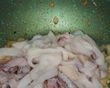 A picture of step 4 of Risotto with Langoustines and Calamari.