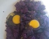 Foto langkah ke 2 dari resep Taro lava cake.