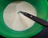 Foto del paso 1 de la receta: Budín de naranja con relleno de choco-dulce de leche