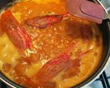 Foto del paso 4 de la receta: Arroz caldoso con carabineros y vieiras
