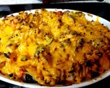 A picture of step 9 of My Chilli Chicken & Bacon Pasta Bake with Melted Cheese ?💋.