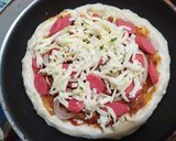 Foto langkah ke 9 dari resep Pizza teflon.
