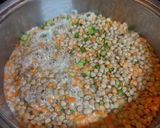 A picture of step 1 of Meatloaf, wheat-free with Lentils.