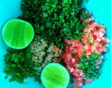 Foto del paso 3 de la receta: Tabbulle sobre hojas de lechuga fresca!