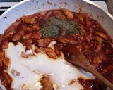 Gombás csirkeragu olaszosan recept fázis 4 fotója