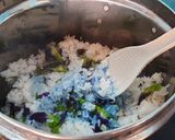 Foto langkah ke 1 dari resep Bola Nasi Biru Bunga Telang.