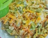 Foto langkah ke 4 dari resep Telur orak arik sayuran.