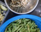 Foto langkah ke 1 dari resep Oseng buncis teri jengki.