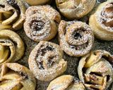 Foto del passaggio 4 della ricetta Roselline di mele e Crunch alla frutta
