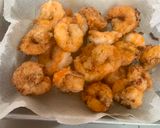 Foto langkah ke 4 dari resep Udang saus alpukat mayo.