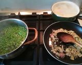 Foto del paso 1 de la receta Puré de patatas con guisantes y jamón