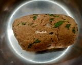 A picture of step 2 of Bhajani Thalipeeth.