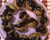 Foto del paso 1 de la receta: Esferas de avena con plátano canela y chocolate negro