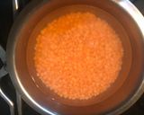 A picture of step 1 of Turkish lentil soup.