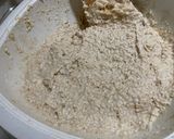 รูปขั้นตอนการทำที่ 4 ของ ขนมปังข้าวโอ๊ตไข่ขาว สูตรไมโครเวฟและเตาอบ