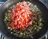Foto del paso 2 de la receta Quiche de carne con verduras y quesos