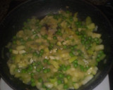 Foto del paso 2 de la receta: Calabacines con guisantes