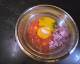 টমেটো দিয়ে ডিমের ঝুড়ি(Tomato die Dimer Jhuri Recipe in Bengali) রেসিপি ধাপ - 1 ছবি