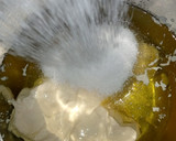 A picture of step 2 of Basbousa.